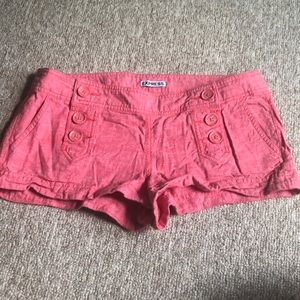 Express linen shorts